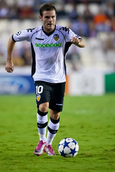 Juan Manuel Mata in action — Stock Photo, Image