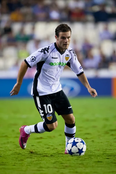 Juan Manuel Mata in azione — Foto Stock