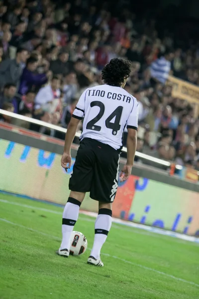Tino Costa durante el partido — Foto de Stock