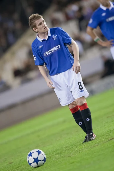 Steven Davis during the game — Stock Photo, Image