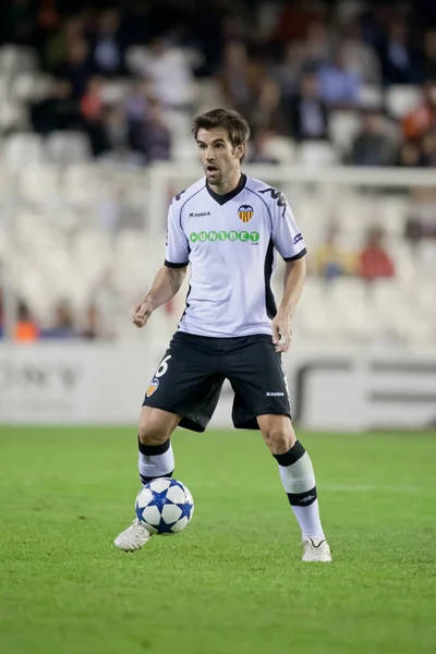 David Albelda with a ball — Stock Photo, Image