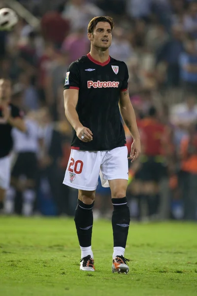 Aitor Ocio durante el juego —  Fotos de Stock