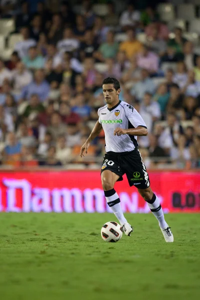Ricardo Costa durante o jogo — Fotografia de Stock