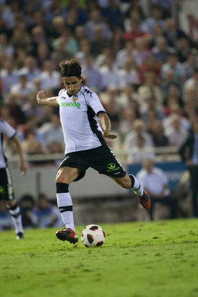 Mehmet Topal durante el juego — Foto de Stock