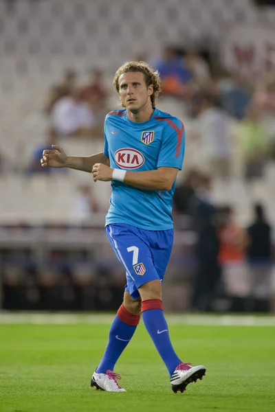 Diego Martin Forlan op opleiding — Stockfoto