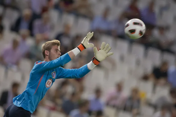 David De Gea i løbet af spillet - Stock-foto