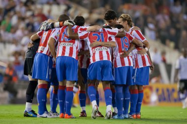 Atletico Madrid takımının oyuncuları