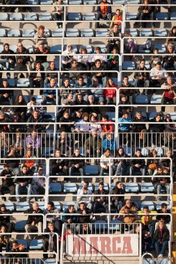 Oyun sırasında hayranları