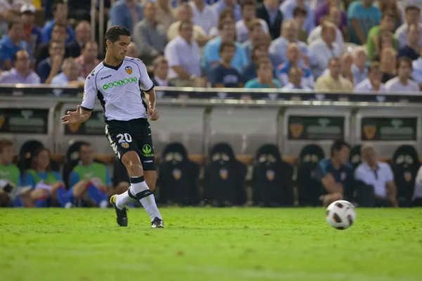 Ricardo Costa durante o jogo — Fotografia de Stock