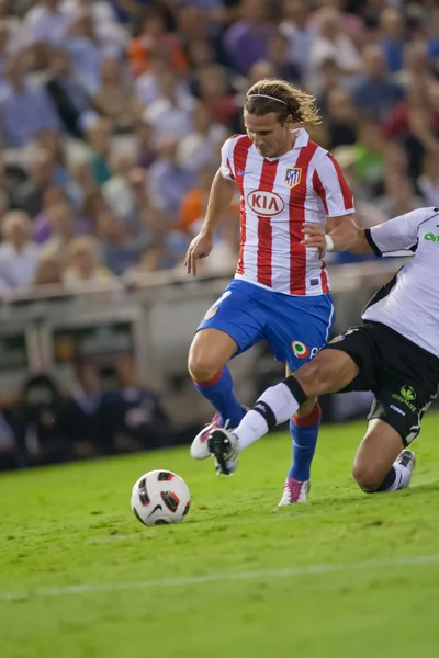 Diego Martin Forlan en acción — Foto de Stock