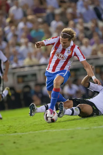 Diego Martin Forlan in action — Stock Photo, Image