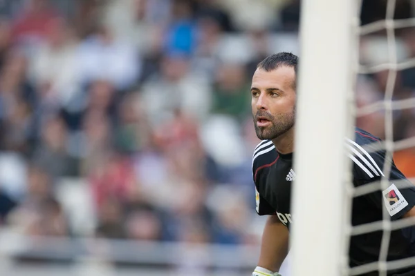 Antonio Doblas Santana, portiere, durante la partita — Foto Stock