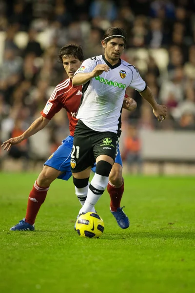 Ever Maximiliano Banega in action — Stock Photo, Image