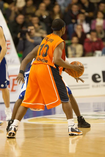 Players during the game — Stock Photo, Image