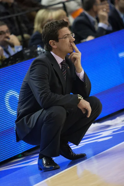 Eurocup partita Valencia Basket contro Sluc Nancy Basket — Foto Stock