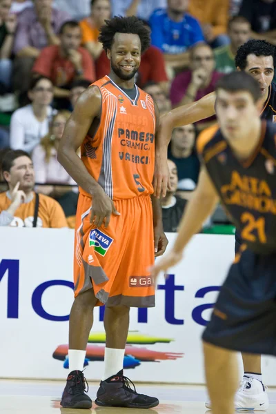 Douglas  during the game — Stock Photo, Image