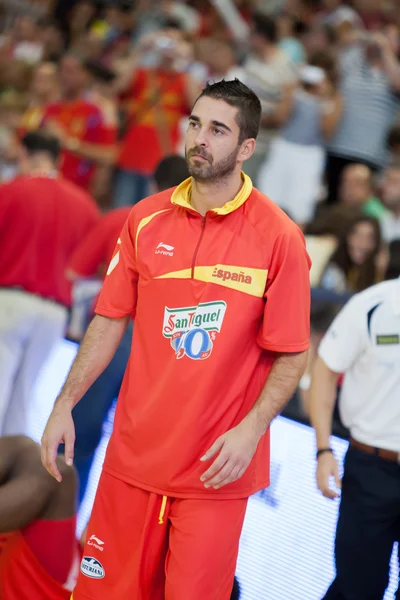 Juan Carlos Navarro pendant le jeu — Photo