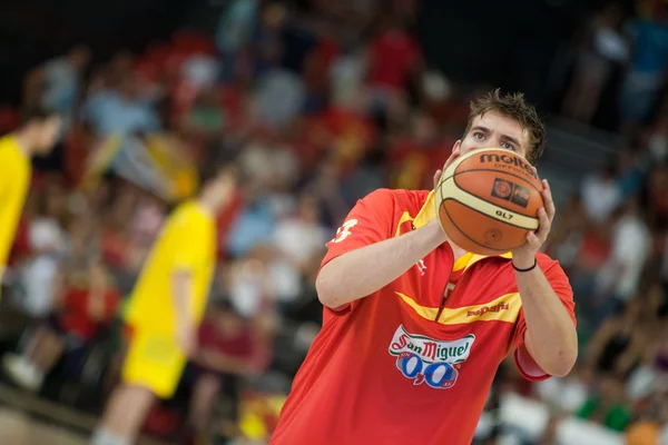 Marc Gasol during the game — Stock Photo, Image