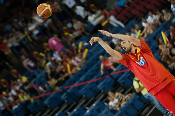 Marc Gasol durante o jogo — Fotografia de Stock