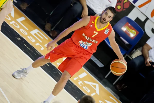 Juan Carlos Navarro akcióban — Stock Fotó