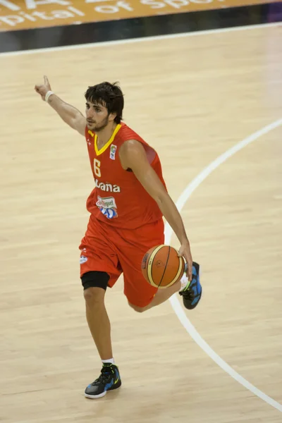Ricky Rubio in action — Stock Photo, Image
