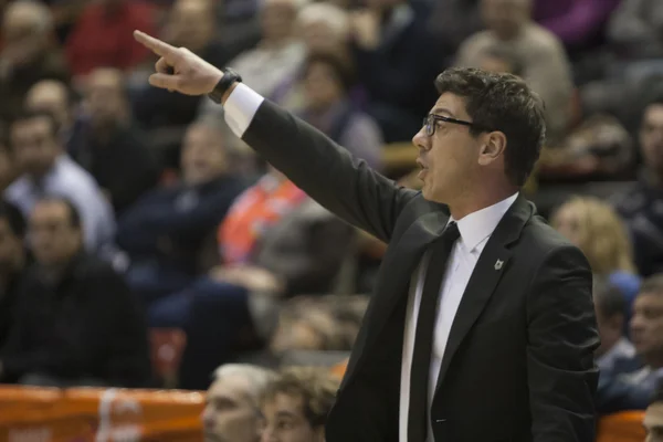 Fotis Katsikaris during the game — Stock Photo, Image