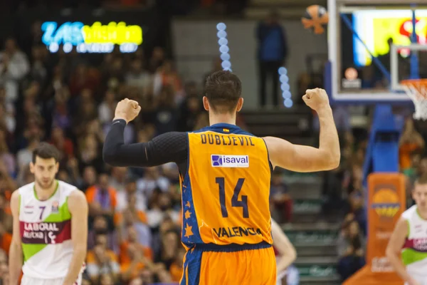 Bojan Dubljevic durante o jogo — Fotografia de Stock