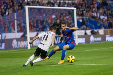 Ivan Lopez Mendoza (R) ve Pablo Piatti (L) eylem