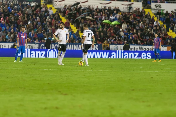 Rodrigo Moreno Machado (R) y Negredo (L ) — Foto de Stock