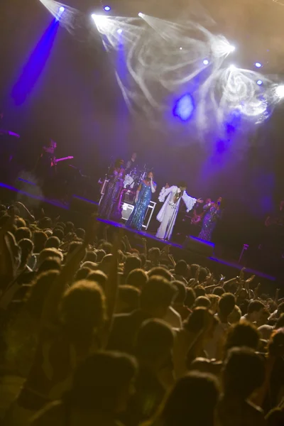 Optredens van de originele Boney M met Bobby Farrel — Stockfoto