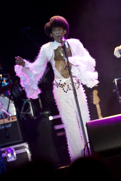 Performances by the original Boney M  with Bobby Farrel — Stock Photo, Image