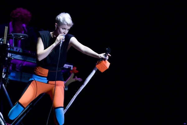 Robyn at the opening act — Stock Photo, Image