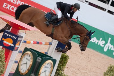 Binici küresel Şampiyonlar Tur İspanya atlı