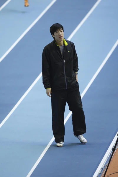 Liu Xiang da China durante o XII Campeonato Mundial de Indoor da IAAF — Fotografia de Stock