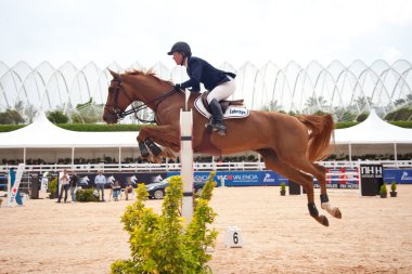 Binici küresel Şampiyonlar Tur İspanya atlı