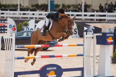 Binici küresel Şampiyonlar Tur İspanya atlı