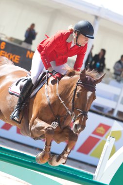 Binici küresel Şampiyonlar Tur İspanya atlı