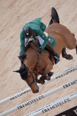 Binici küresel Şampiyonlar Tur İspanya atlı