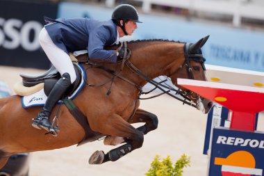 Binici küresel Şampiyonlar Tur İspanya atlı