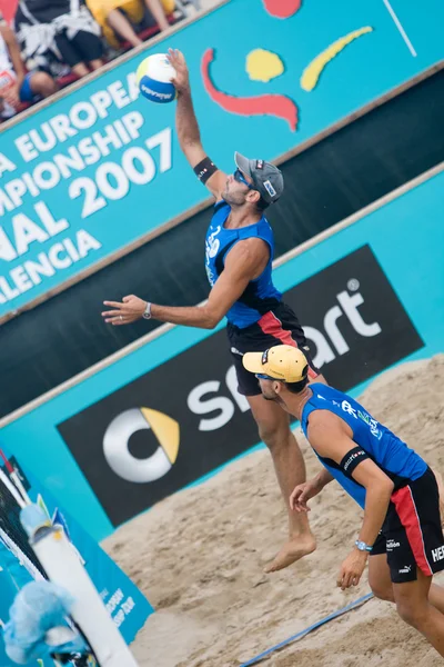 Europese Beach Volleybal Championship — Stockfoto