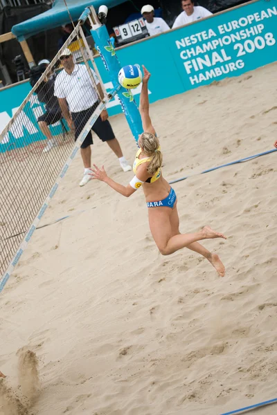 Europese Beach Volleybal Championship — Stockfoto