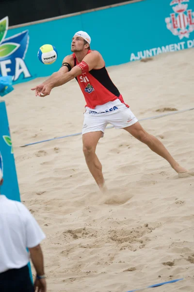 Beachvolleyball-Europameisterschaft — Stockfoto