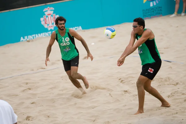 Beachvolleyball-Europameisterschaft — Stockfoto