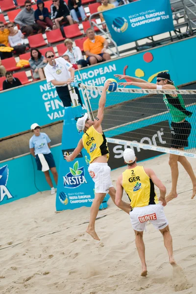 European Beach Volleyball Championship — Stock Photo, Image