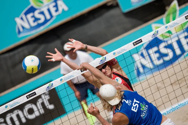 Campeonato Europeu de Voleibol de Praia — Fotografia de Stock