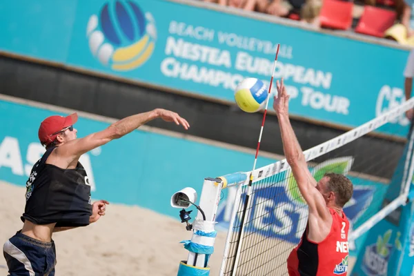 European Beach Volleyball Championship — Stock Photo, Image