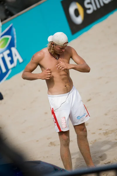 Campeonato Europeo de Voleibol Playa — Foto de Stock