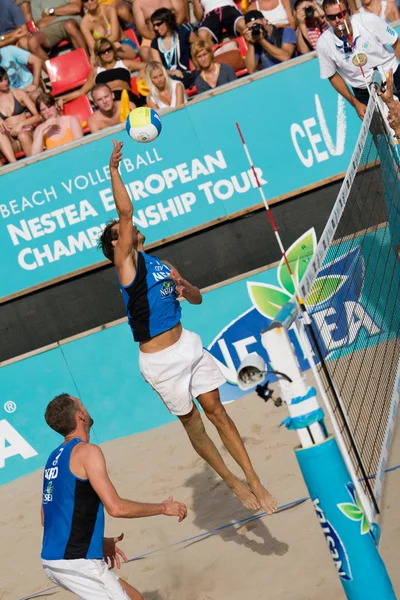 European Beach Volleyball Championship — Stock Photo, Image