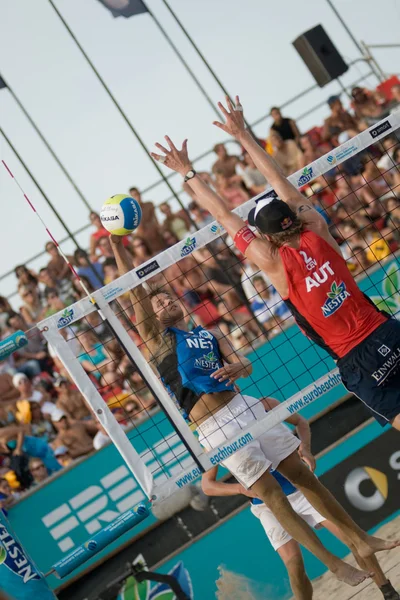 Beachvolleyball-Europameisterschaft — Stockfoto