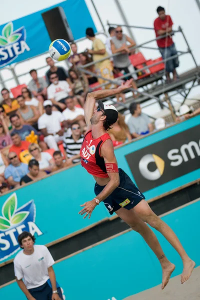 Beachvolleyball-Europameisterschaft — Stockfoto